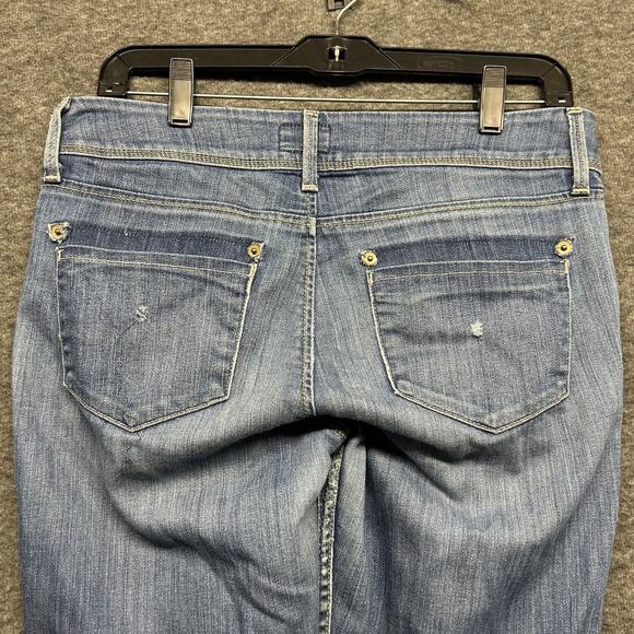 Hudson‎ Jeans Women's Ginny Straight Leg Full Length Jeans Blue Size 28 Light - Picture 4 of 8